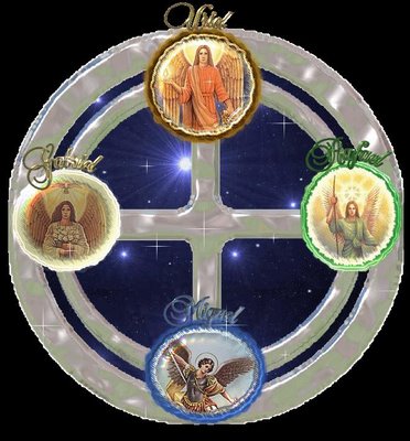 La cruz de los hermanos (cruz orlada) 4-arcangeles